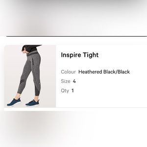 Lululemon Inspire Tight Leggings